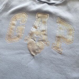 ⭐️GAP Pastel Blue Sweatshirt with Metallic Logo